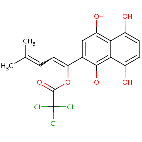 Chemical structure of BindingDB Monomer ID 50033721