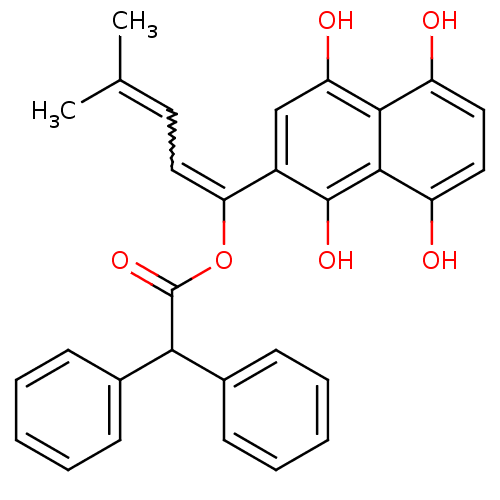 Chemical structure of BindingDB Monomer ID 50033727