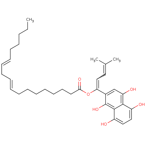Chemical structure of BindingDB Monomer ID 50033729