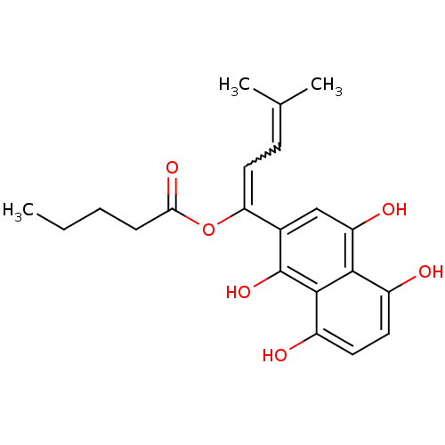 Chemical structure of BindingDB Monomer ID 50033733