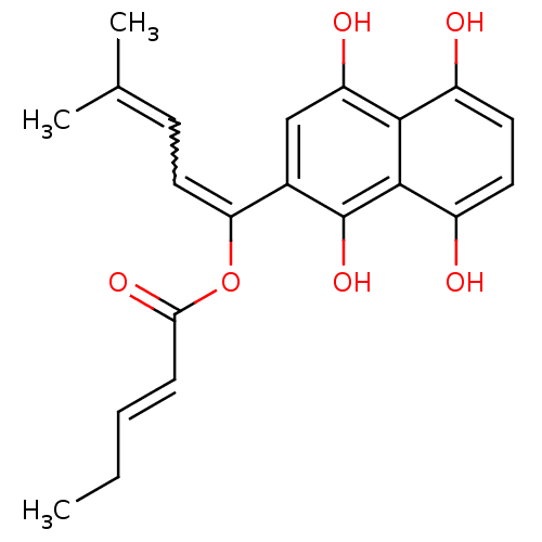 Chemical structure of BindingDB Monomer ID 50033735
