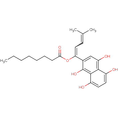 Chemical structure of BindingDB Monomer ID 50033736