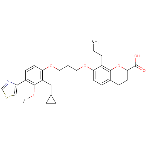 Chemical structure of BindingDB Monomer ID 50033743