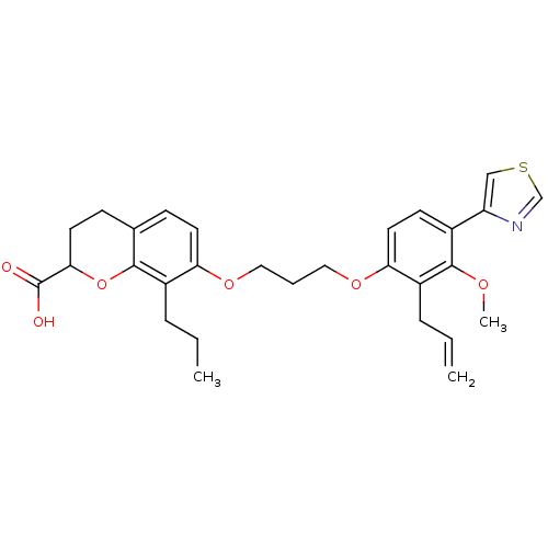 Chemical structure of BindingDB Monomer ID 50033747