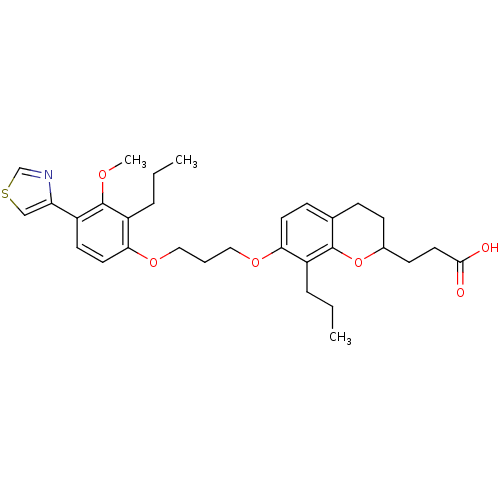 Chemical structure of BindingDB Monomer ID 50033749