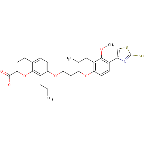 Chemical structure of BindingDB Monomer ID 50033752