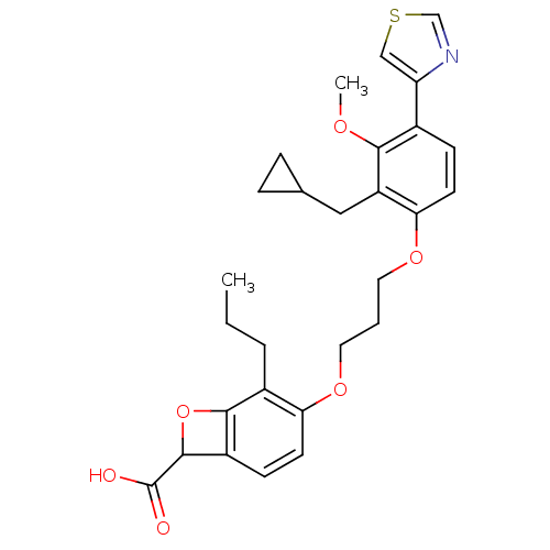 Chemical structure of BindingDB Monomer ID 50033753