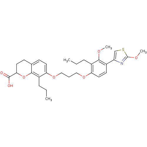 Chemical structure of BindingDB Monomer ID 50033754