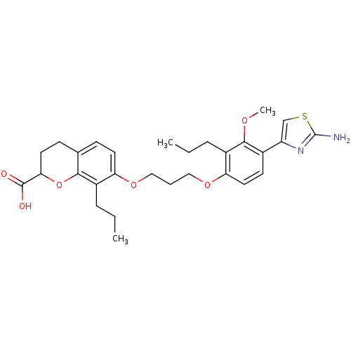 Chemical structure of BindingDB Monomer ID 50033755