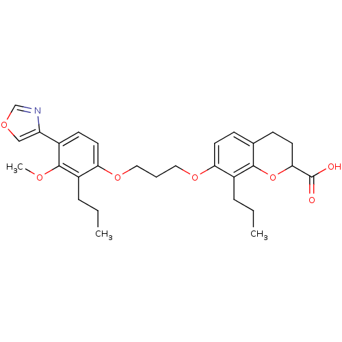 Chemical structure of BindingDB Monomer ID 50033756