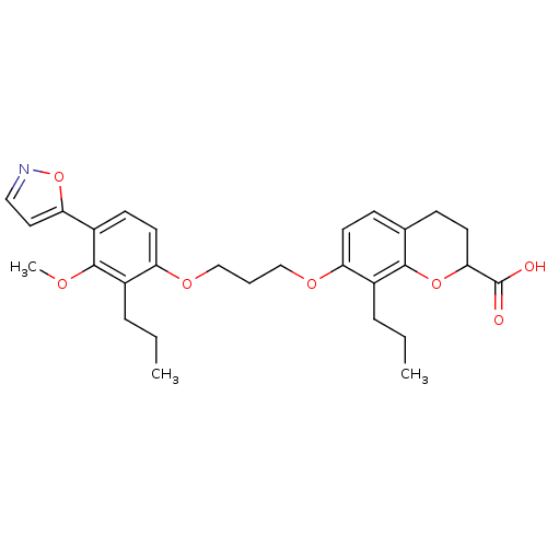 Chemical structure of BindingDB Monomer ID 50033757