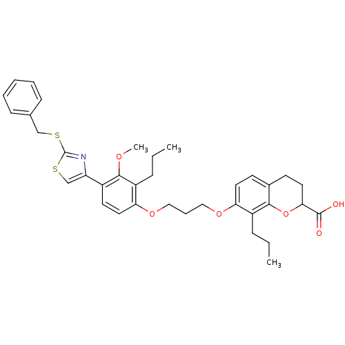 Chemical structure of BindingDB Monomer ID 50033760