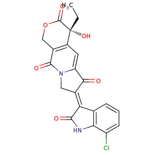 Chemical structure of BindingDB Monomer ID 50033770