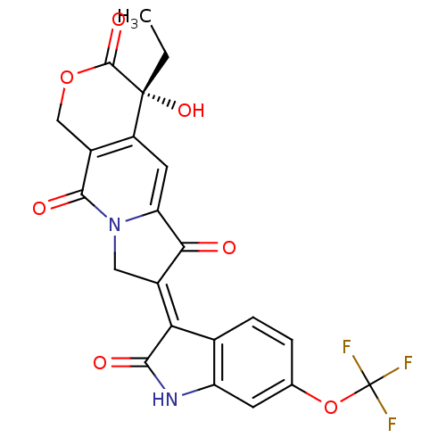 Chemical structure of BindingDB Monomer ID 50033774