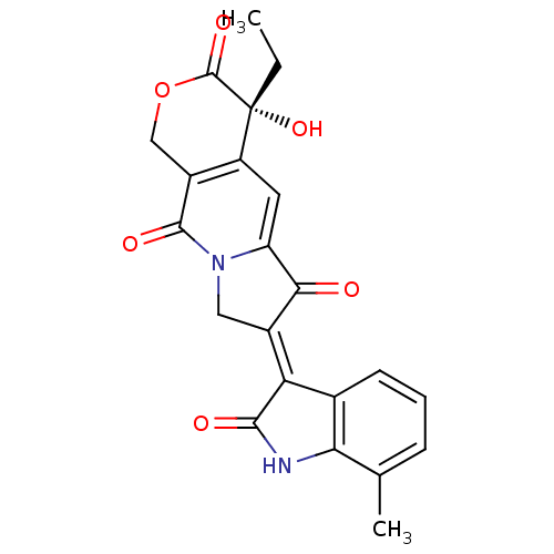 Chemical structure of BindingDB Monomer ID 50033781