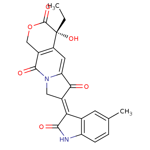 Chemical structure of BindingDB Monomer ID 50033797