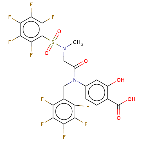Chemical structure of BindingDB Monomer ID 50033891
