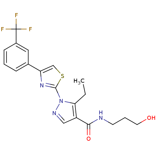 Chemical structure of BindingDB Monomer ID 50033942