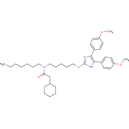 Chemical structure of BindingDB Monomer ID 50033960