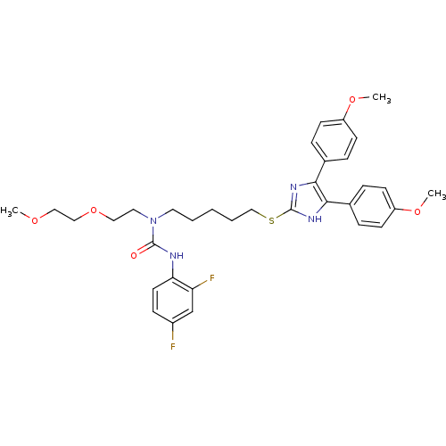 Chemical structure of BindingDB Monomer ID 50033962