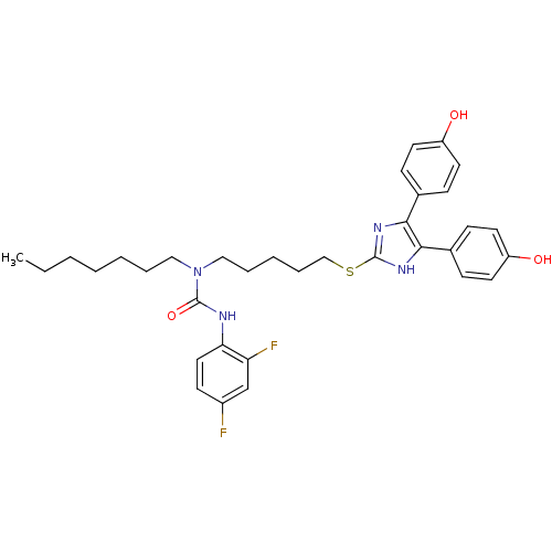 Chemical structure of BindingDB Monomer ID 50033996