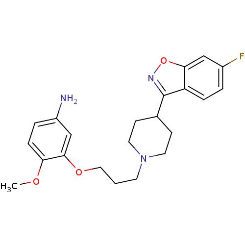 Chemical structure of BindingDB Monomer ID 50034077