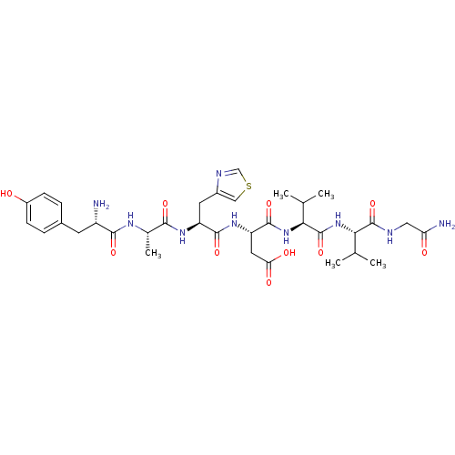 Chemical structure of BindingDB Monomer ID 50034242