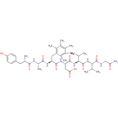 Chemical structure of BindingDB Monomer ID 50034243