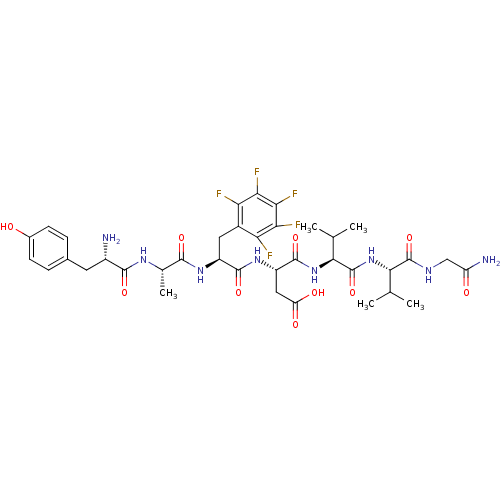 Chemical structure of BindingDB Monomer ID 50034244