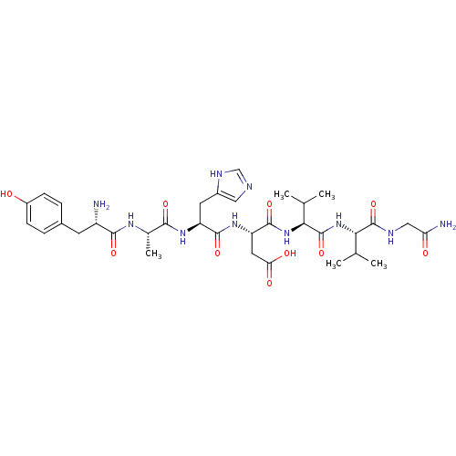 Chemical structure of BindingDB Monomer ID 50034245