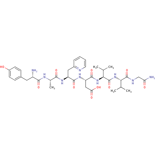 Chemical structure of BindingDB Monomer ID 50034248