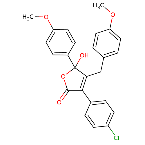 Chemical structure of BindingDB Monomer ID 50034254