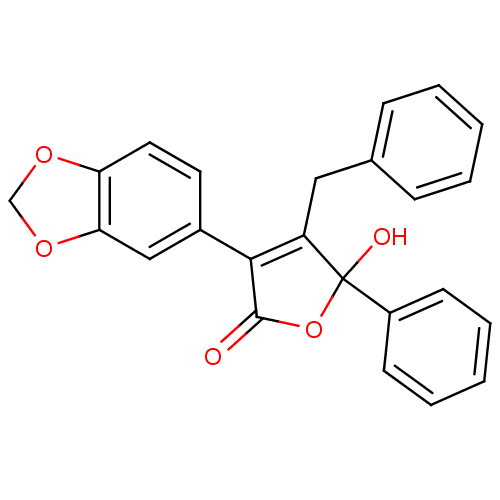 Chemical structure of BindingDB Monomer ID 50034255
