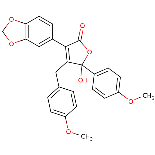 Chemical structure of BindingDB Monomer ID 50034259
