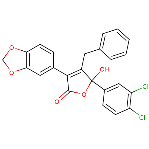 Chemical structure of BindingDB Monomer ID 50034260