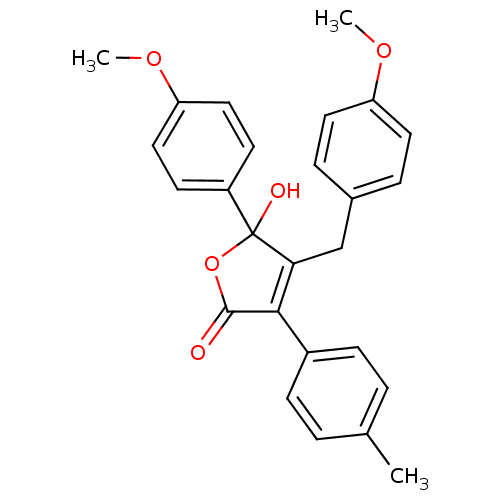 Chemical structure of BindingDB Monomer ID 50034262