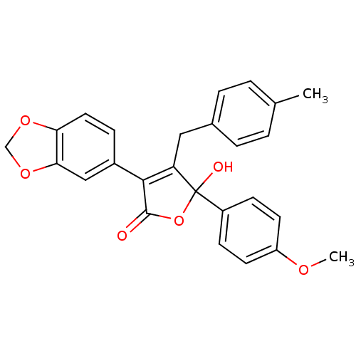 Chemical structure of BindingDB Monomer ID 50034265