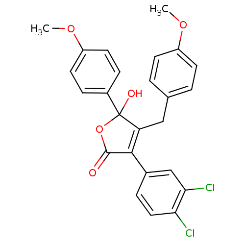Chemical structure of BindingDB Monomer ID 50034266