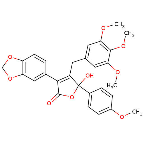 Chemical structure of BindingDB Monomer ID 50034267