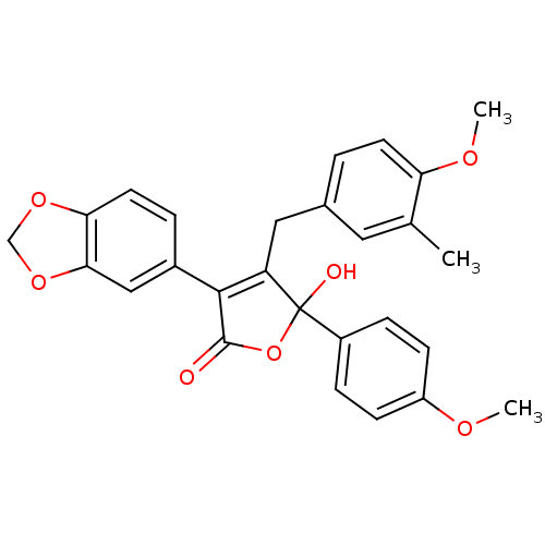 Chemical structure of BindingDB Monomer ID 50034269