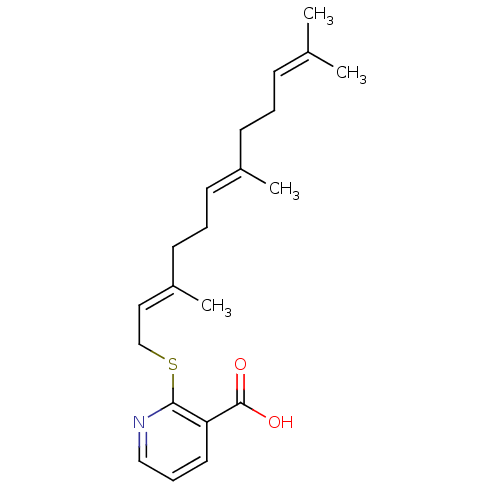 Chemical structure of BindingDB Monomer ID 50034276