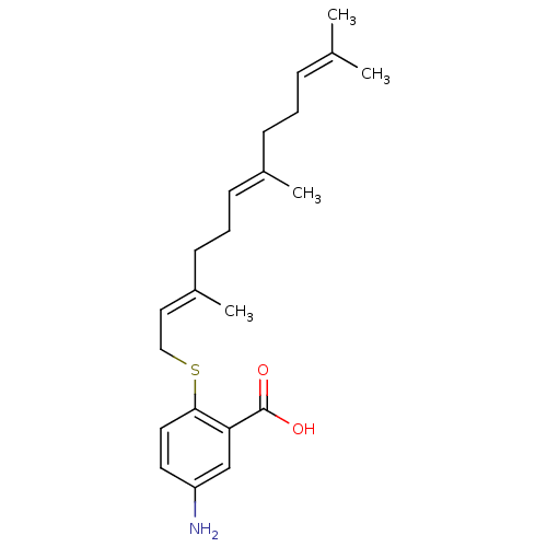 Chemical structure of BindingDB Monomer ID 50034279