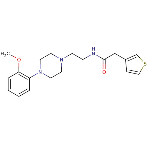 Chemical structure of BindingDB Monomer ID 50034293