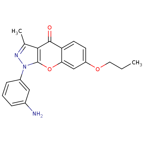 Chemical structure of BindingDB Monomer ID 50034376