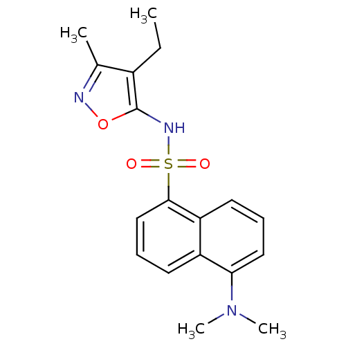 Chemical structure of BindingDB Monomer ID 50034409