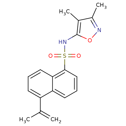 Chemical structure of BindingDB Monomer ID 50034410