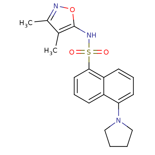 Chemical structure of BindingDB Monomer ID 50034428