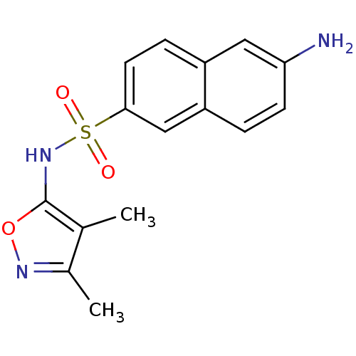 Chemical structure of BindingDB Monomer ID 50034436