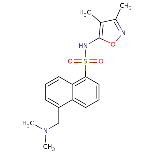 Chemical structure of BindingDB Monomer ID 50034437