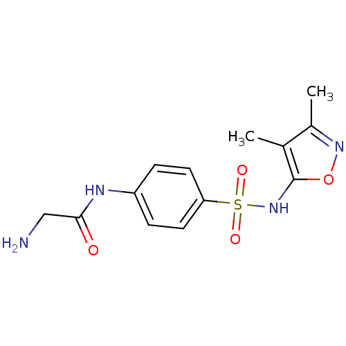 Chemical structure of BindingDB Monomer ID 50034467